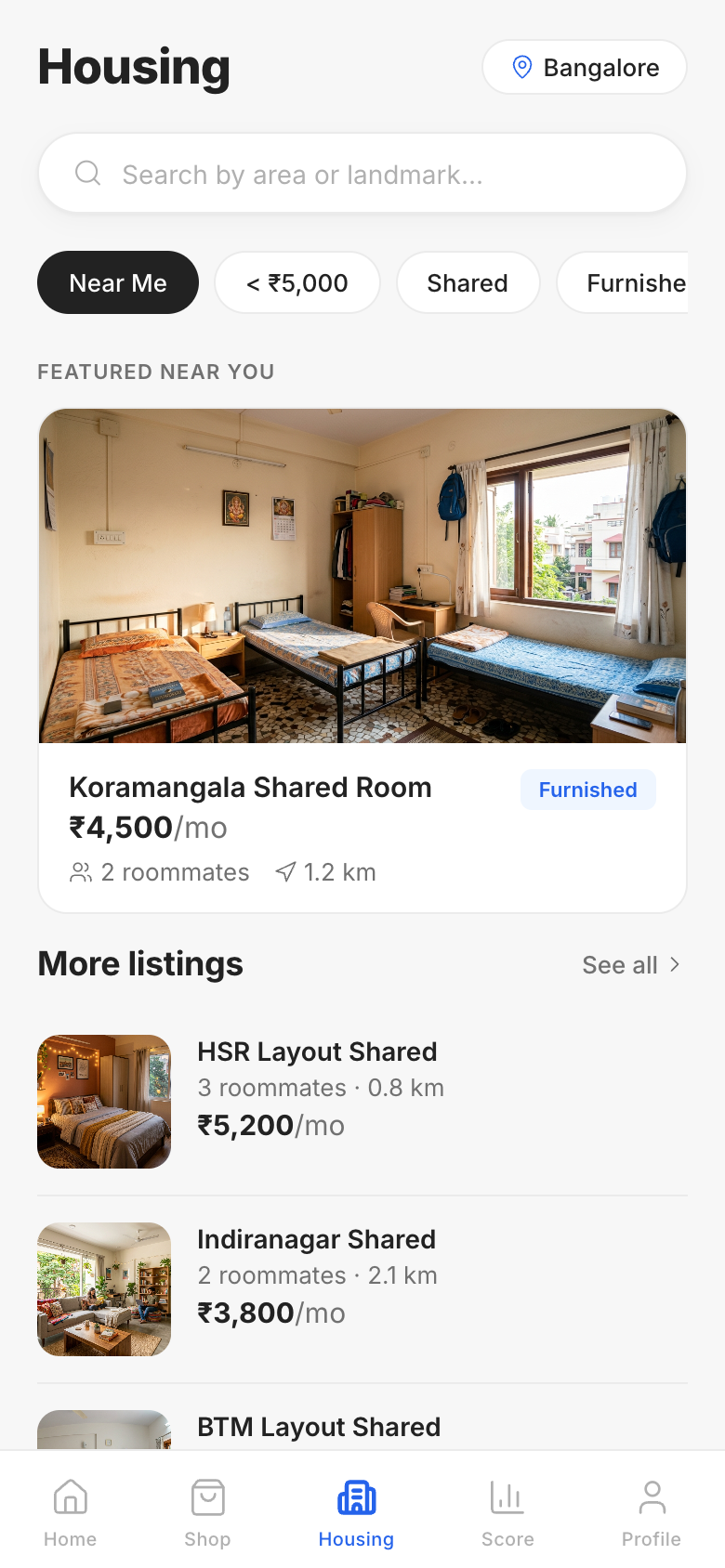 Housing